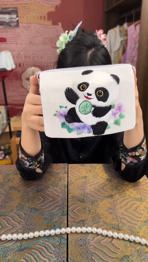 刺绣苏绣手工刺绣包包