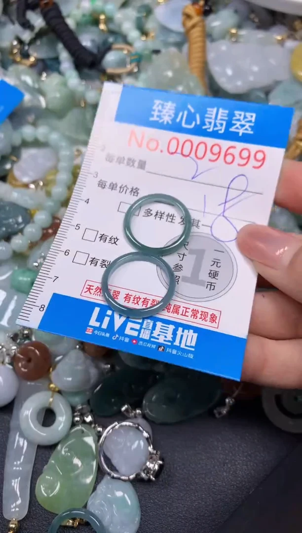 【闪购商品】翡翠颈饰未镶嵌含绳0009699