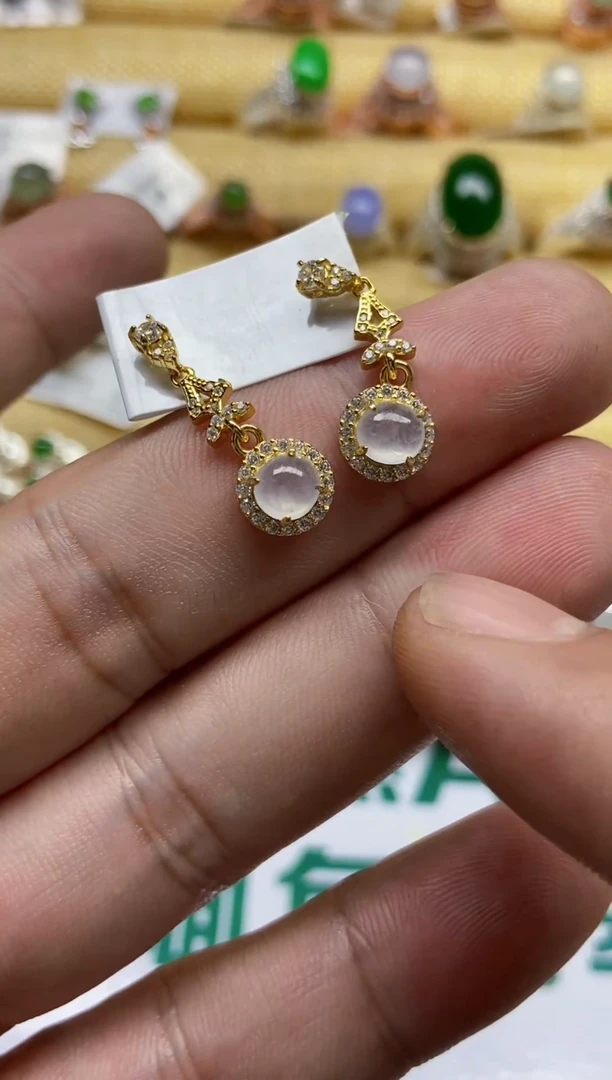 【闪购商品】翡翠戒指银S925镶嵌0000