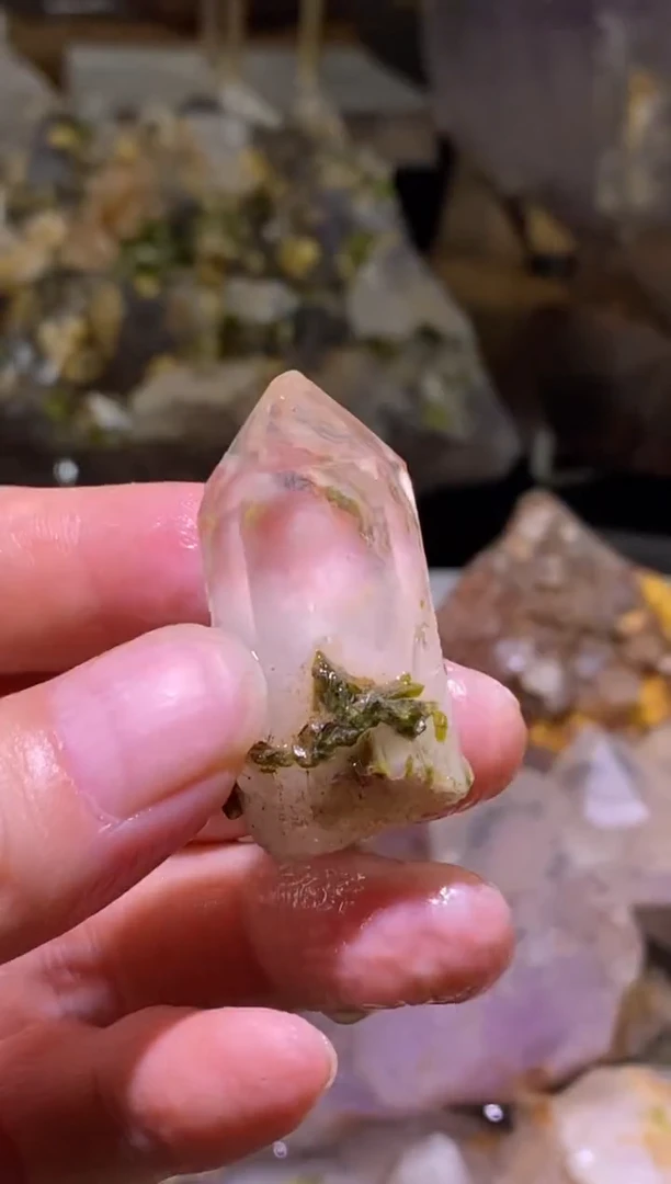 未镶嵌珠宝半成品水晶30号四川超七花园水晶