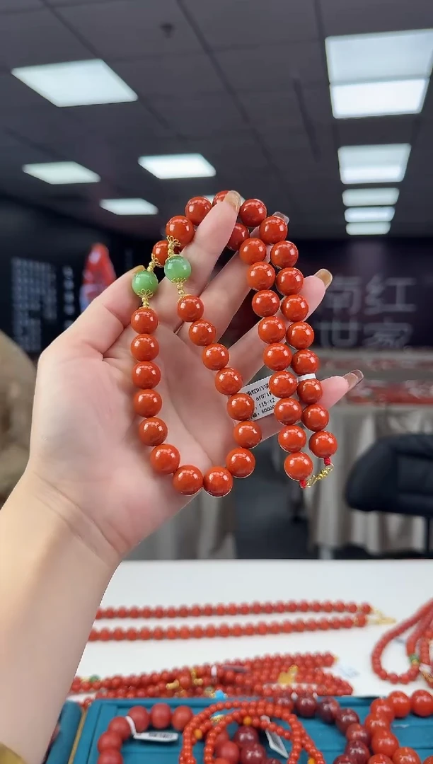 未镶嵌珠串南红玛瑙多样发其一/12/HS98026806800