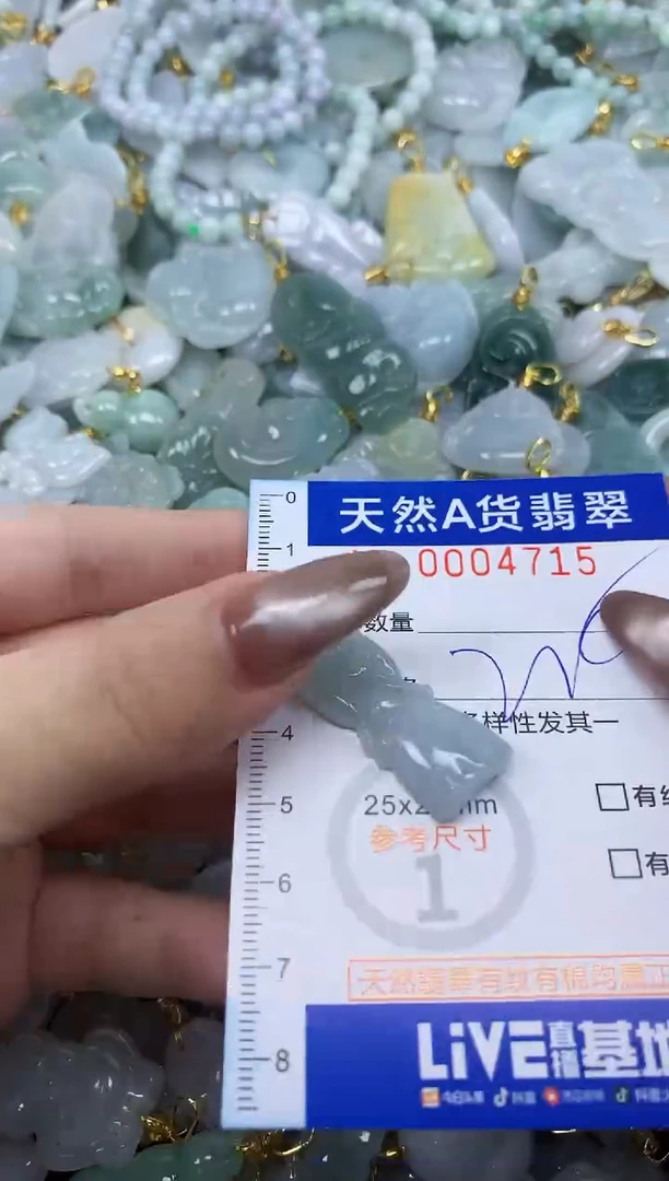 翡翠未镶嵌颈饰天然A货翡翠