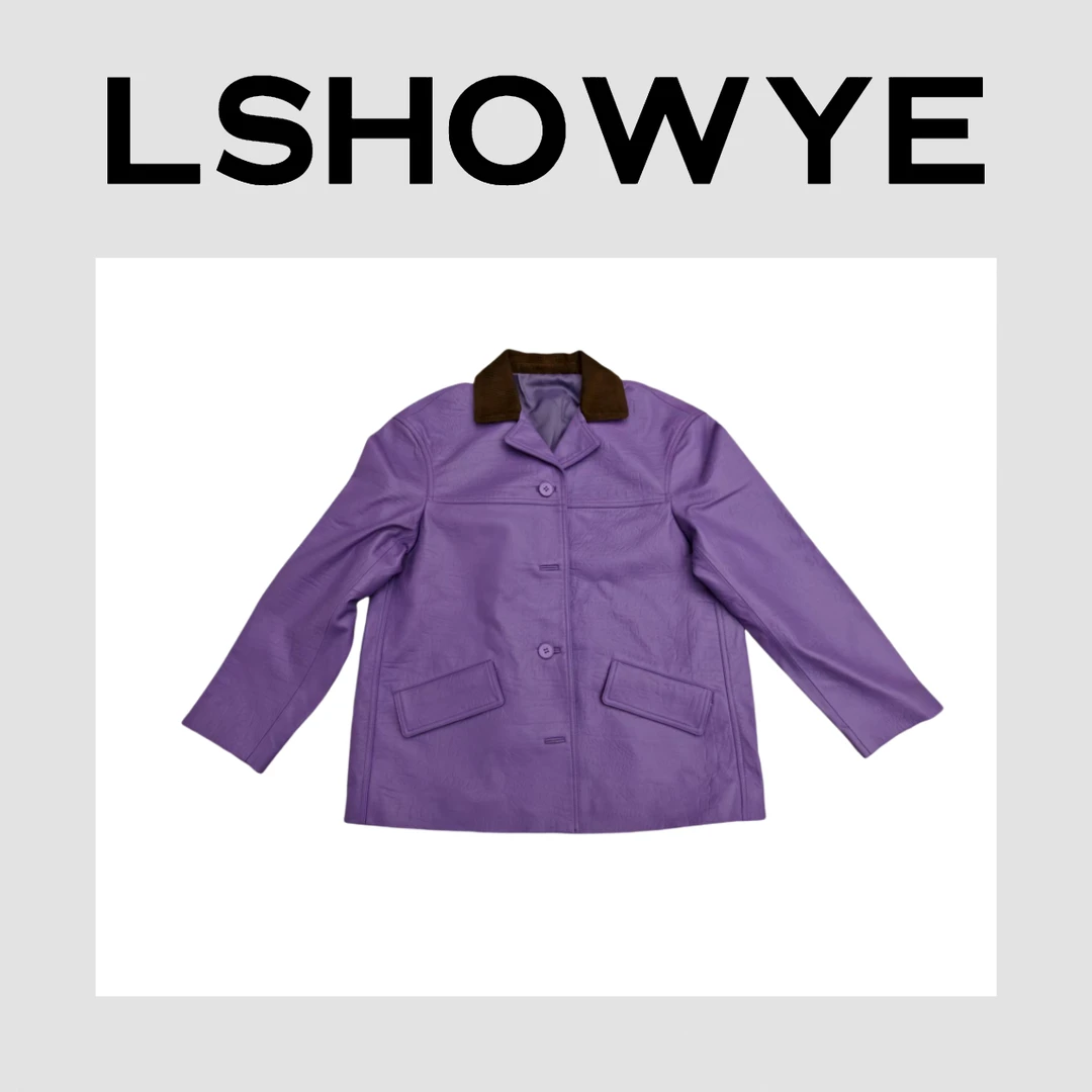 LSHOWYE｜灯芯绒领树纹西装 fq9871