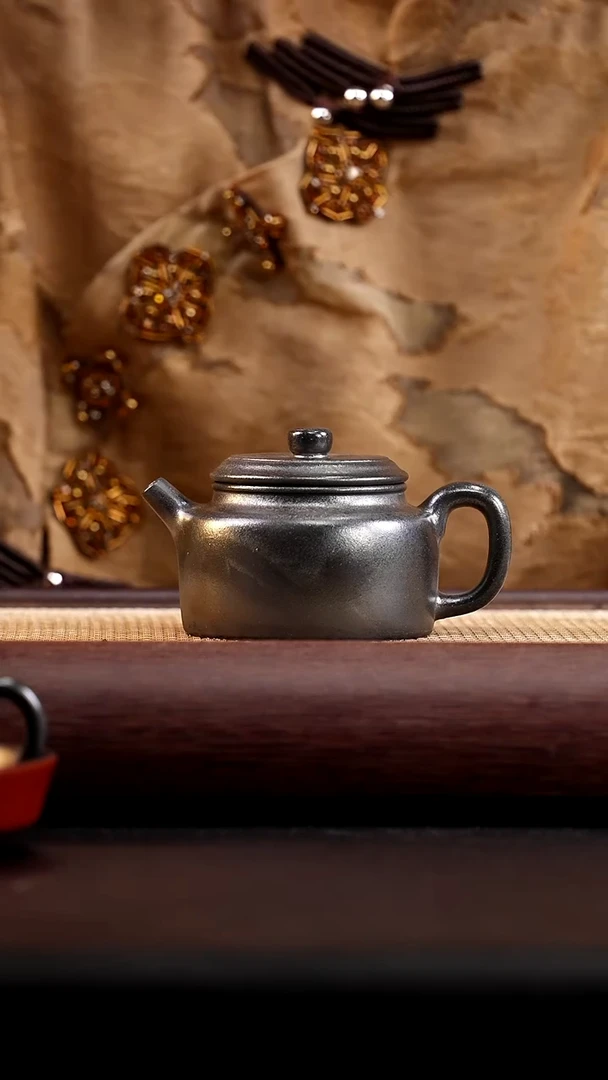 茶壶紫砂柴烧德钟