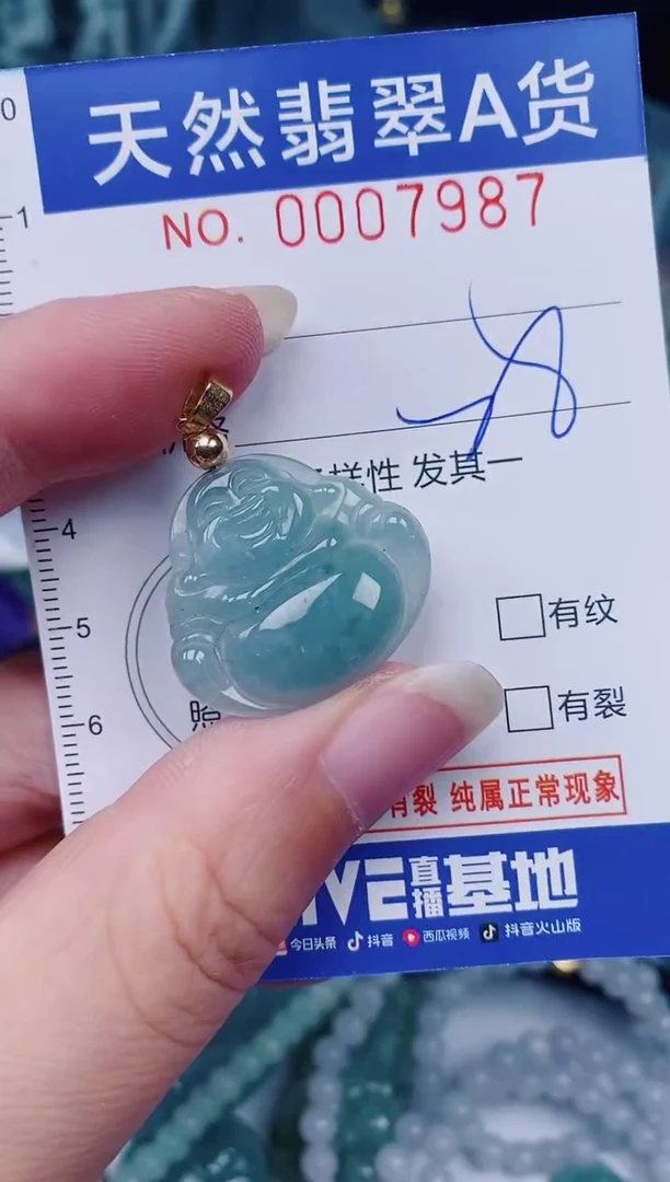 颈饰未镶嵌翡翠00007987