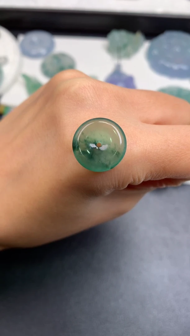 未镶嵌定制翡翠0063984450（15.7*3.4）