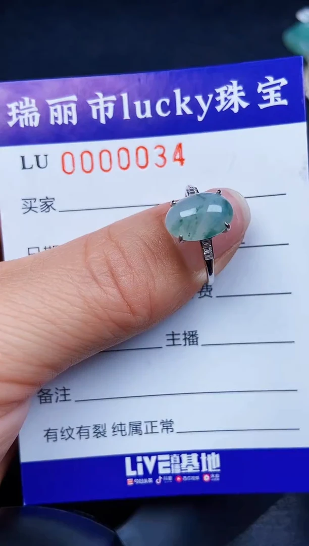 翡翠银S925镶嵌颈饰0034