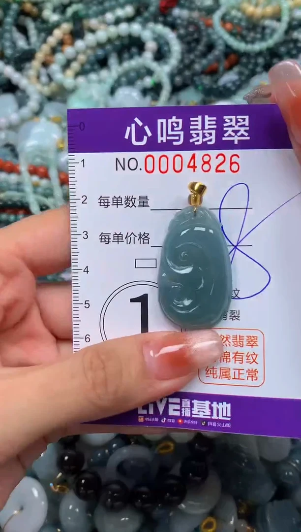 颈饰未镶嵌翡翠闪购004826