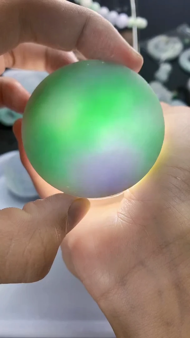 裸石翡翠天然缅甸翡翠A货【海】07