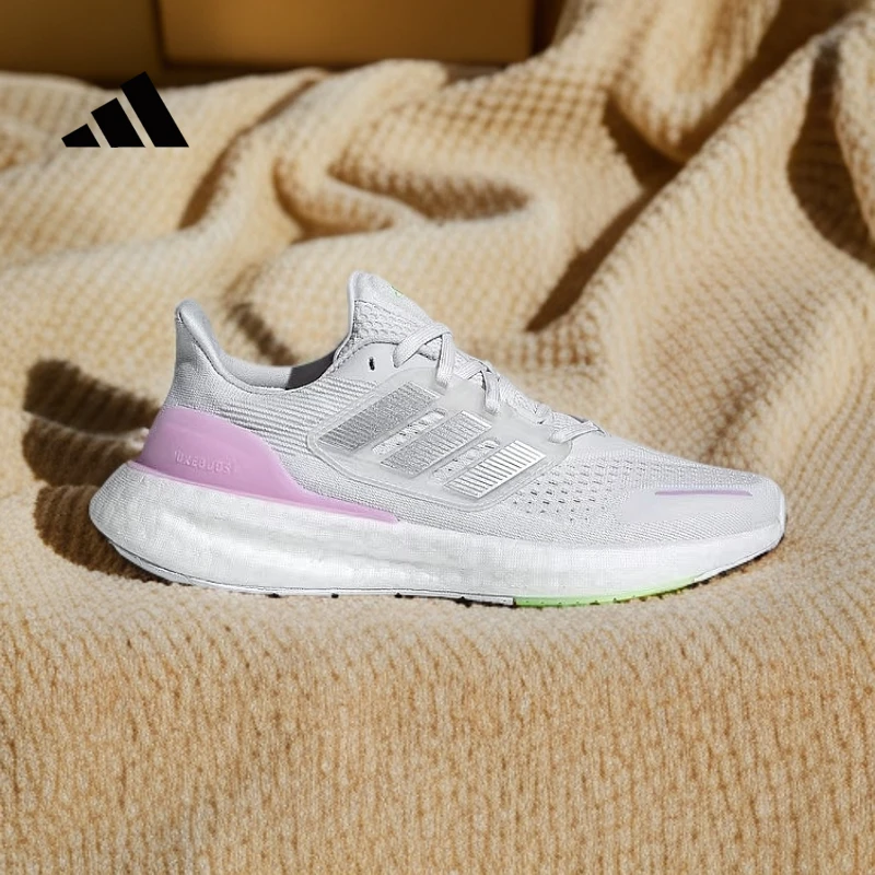 adidas/阿迪达斯运动鞋女鞋25夏季透气休闲鞋网面减震跑步鞋