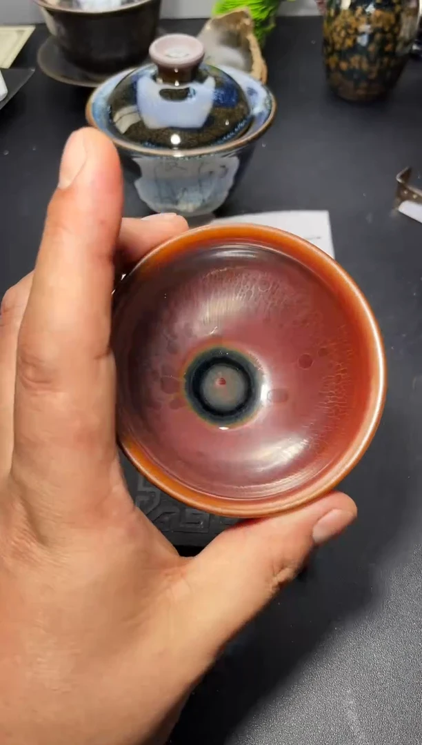 茶盏140叶紫建盏