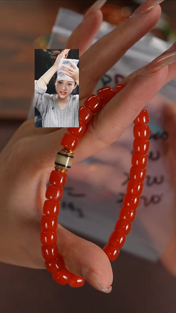 未镶嵌手串南红玛瑙喜**康若雨臣品质回血