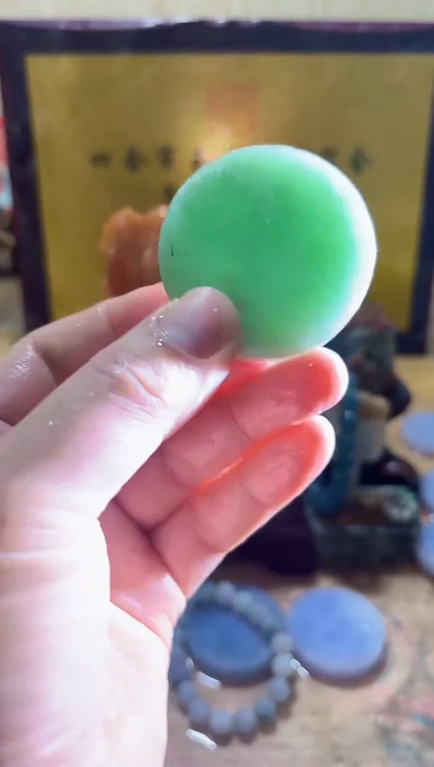 未镶嵌挂件翡翠A货常星7930