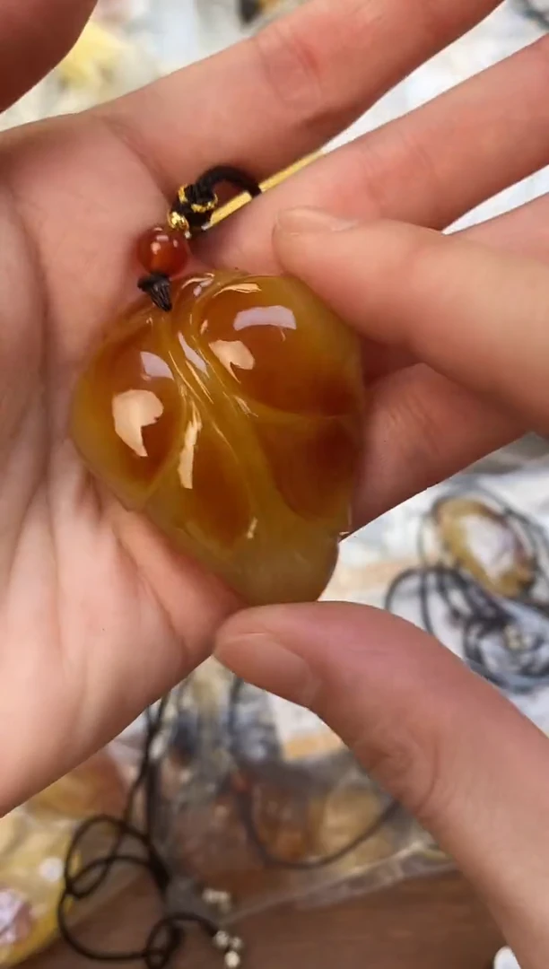 裸石琥珀未镶嵌天然琥珀蜜蜡