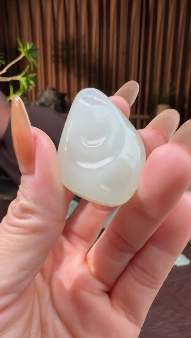 颈饰未镶嵌和田玉119冰王12.17多样性拍一发一