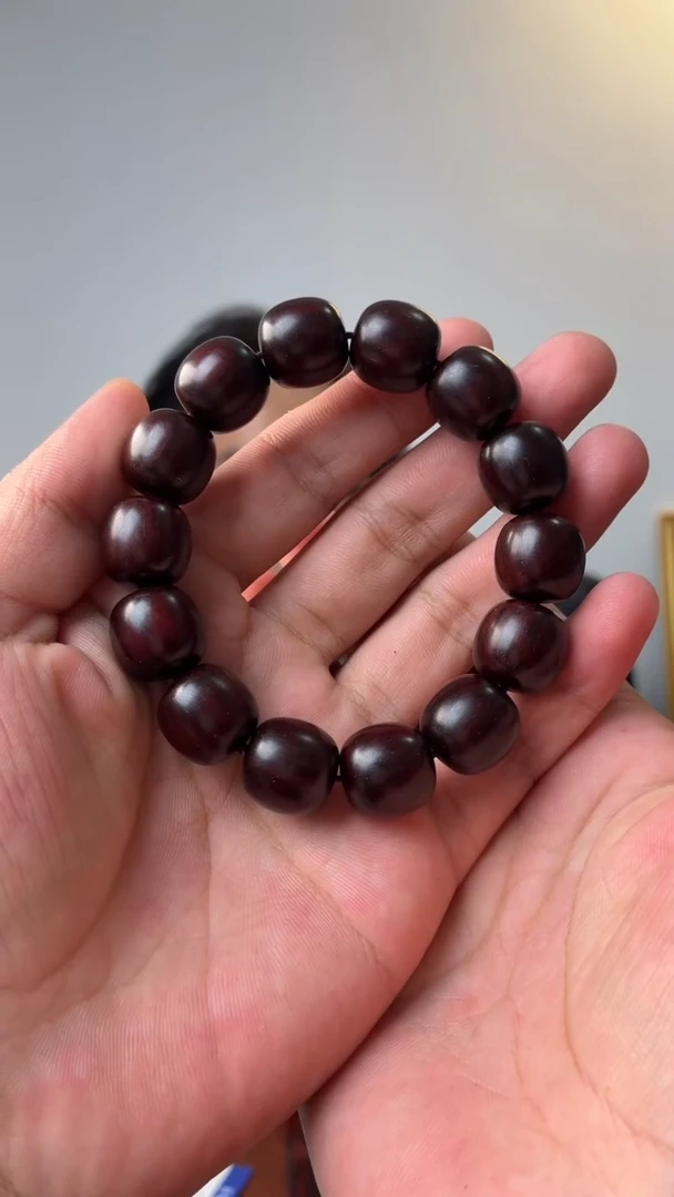 小叶紫檀手串/手链噶玛珠宝正宗印度小叶紫檀
