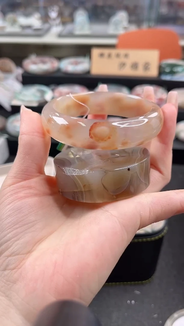 未镶嵌手镯石英质玉59圈口（赠品镯心）6009082