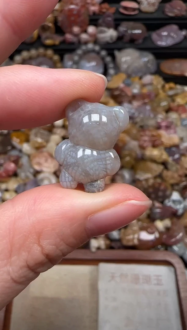 颈饰未镶嵌硅化珊瑚（珊瑚玉）281