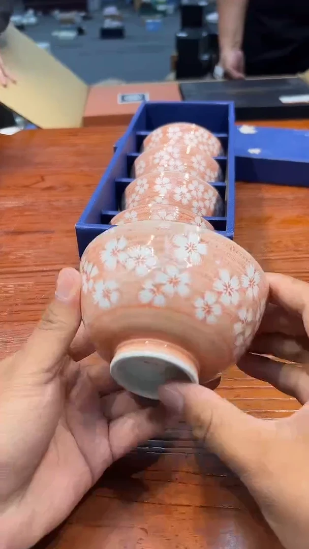 瓷片122小阿朵进口瓷器