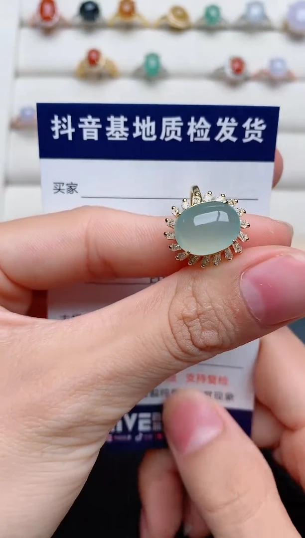 【闪购商品】翡翠戒指银S925镶嵌........