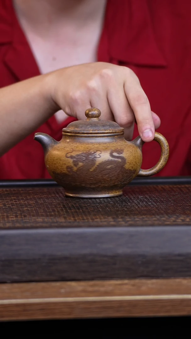 茶壶紫砂宜兴手工原矿紫砂壶001