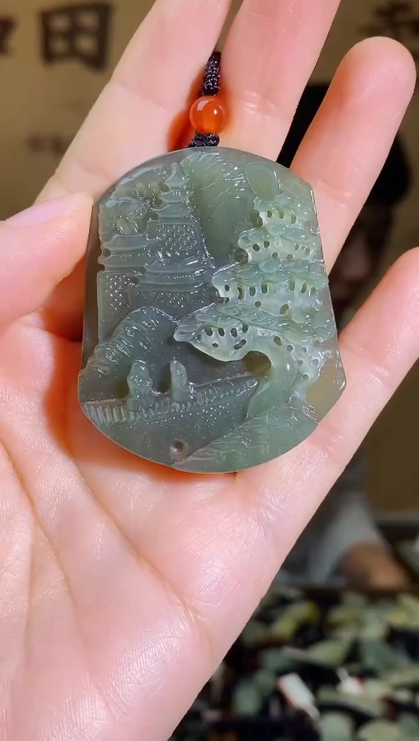 颈饰未镶嵌和田玉1