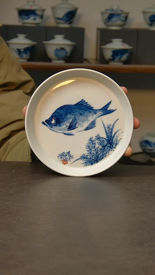 【闪购商品】闲一堂陶瓷手绘作品0010101