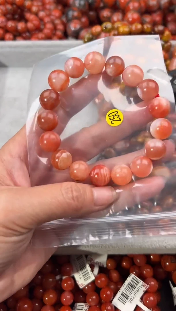 未镶嵌手串南红玛瑙12+