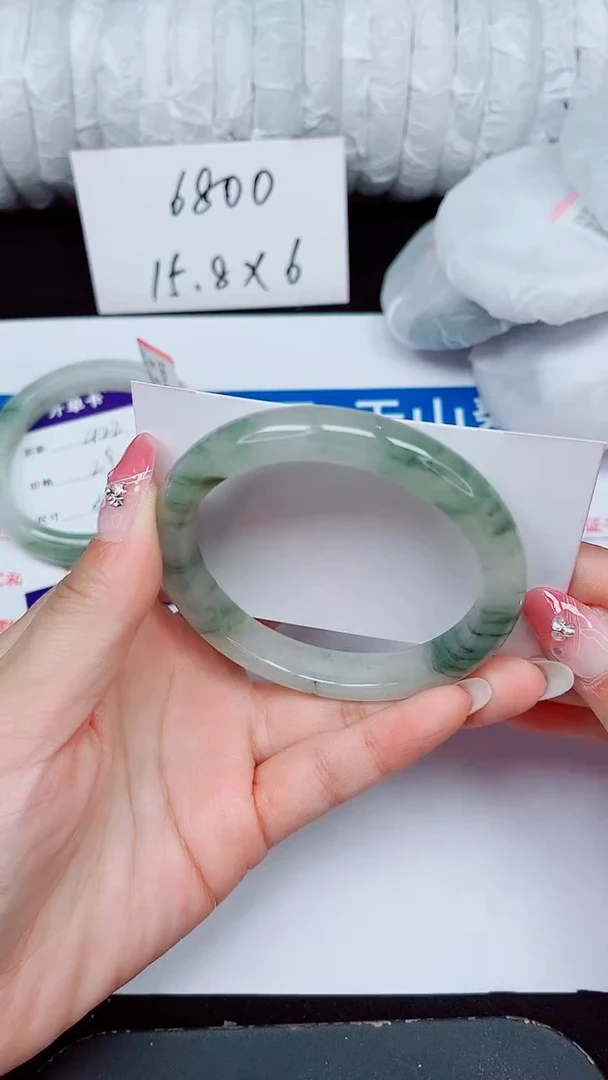未镶嵌手镯石英质玉423-58/59