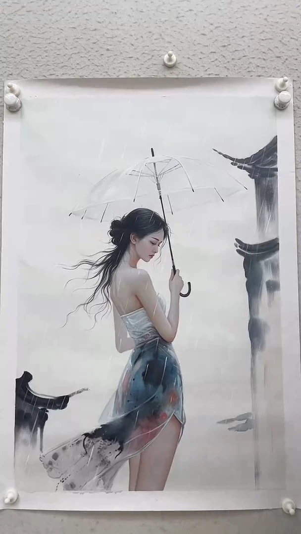油画油画 麻布 约60-90厘米
