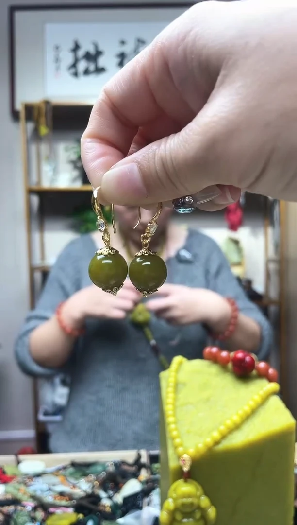 未镶嵌岫玉吊坠多样性发货拍一发一