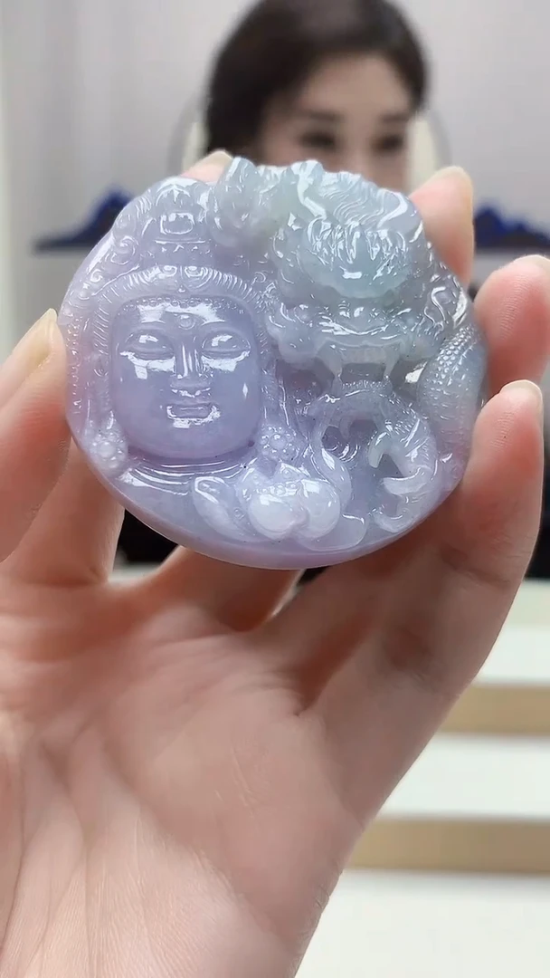 未镶嵌定制翡翠4829zm-毛货挂件112