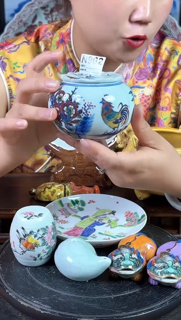摆件景德镇陶瓷仿古摆件N902