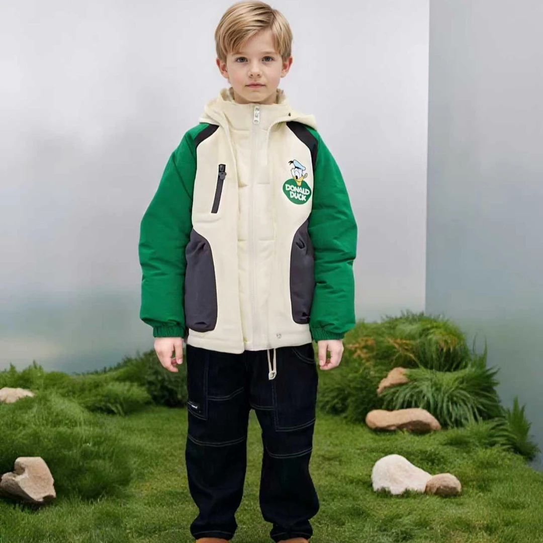 秋冬儿童日常保暖防寒加厚加绒外套XHR3SW367