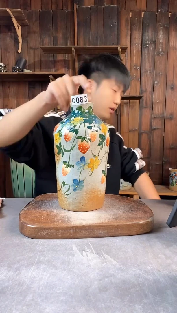 碗083，手工手绘，超值陶瓷