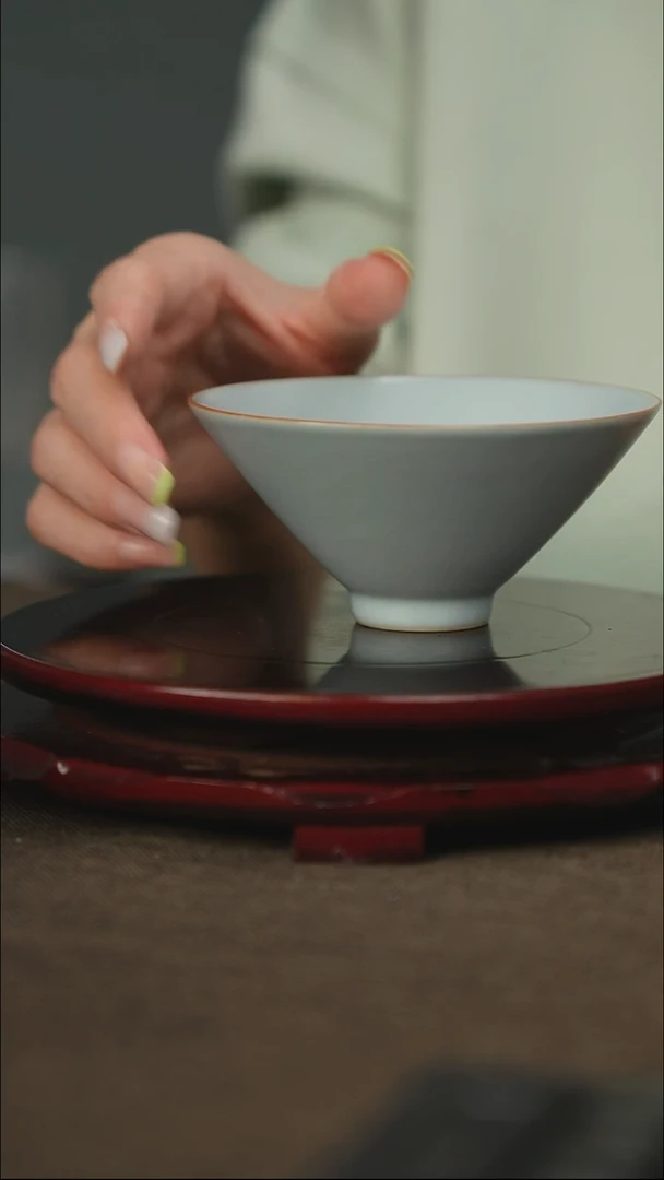 微微瑕 大斗笠杯