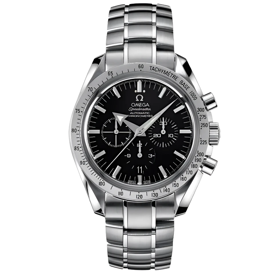 99新 Omega/欧米茄 超霸/3551.50.00/42mm黑盘计时钢带机械男款表