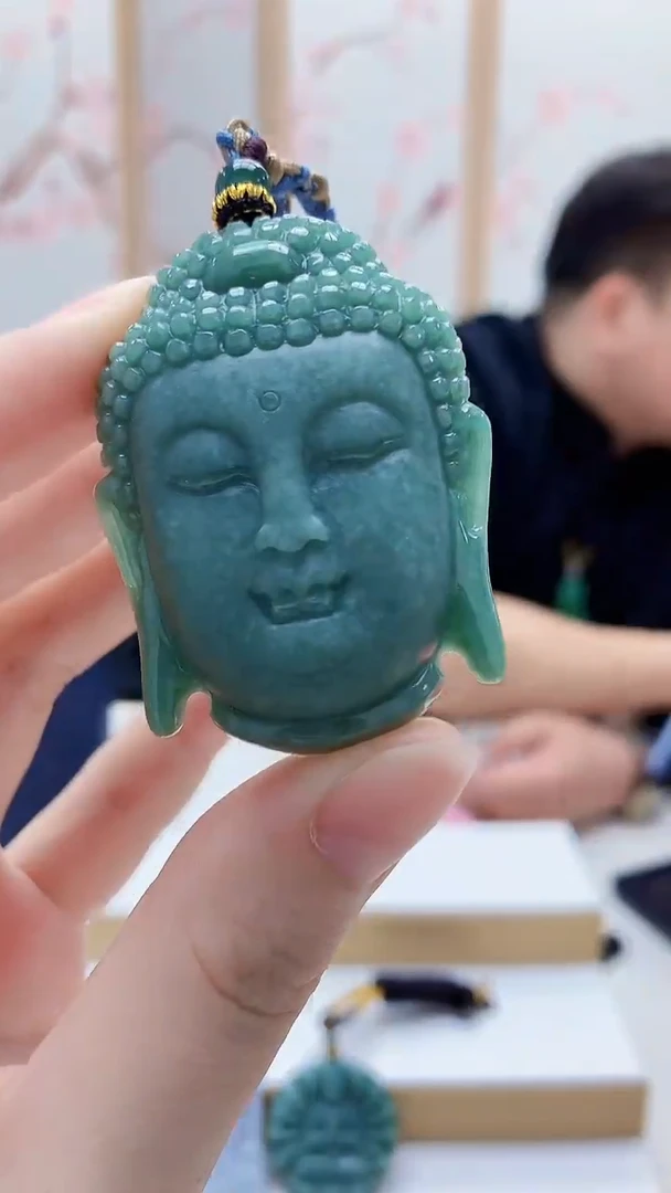 未镶嵌定制翡翠5060ry-毛货挂件29