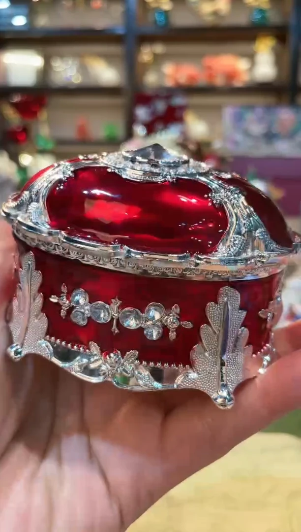 【闪购商品】珐琅彩精致首饰盒