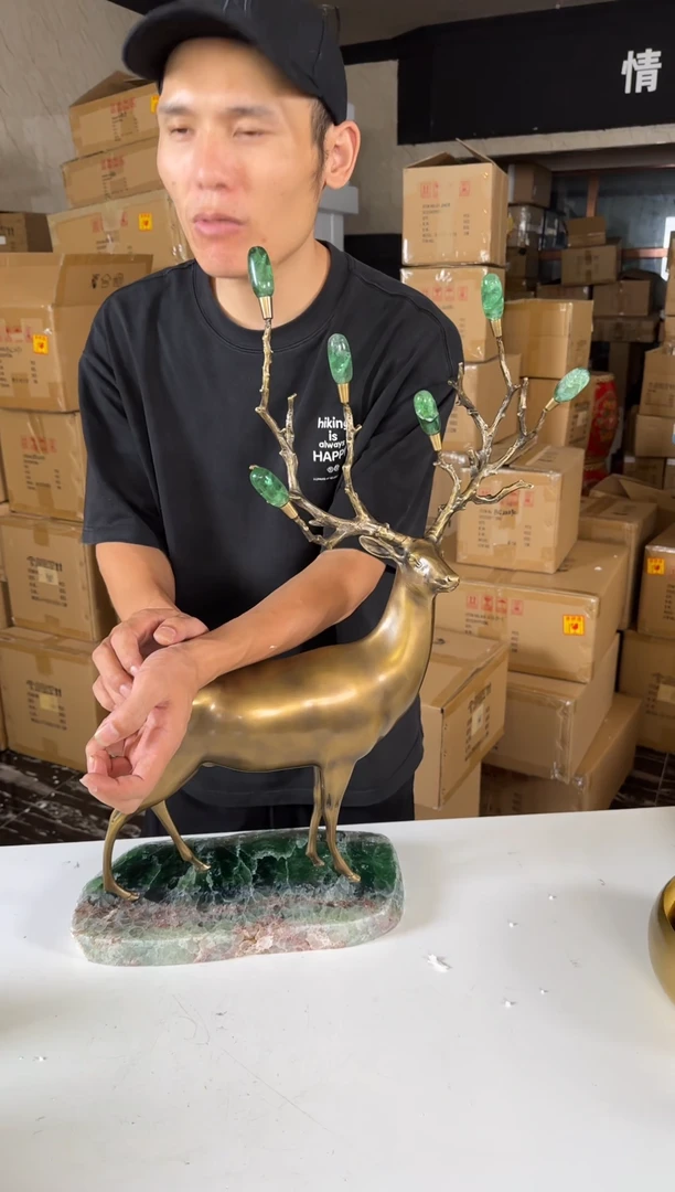 黄铜黛姿家居装饰品摆件