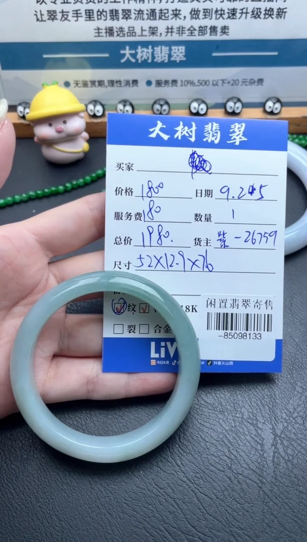 未镶嵌手镯翡翠多人--85098133
