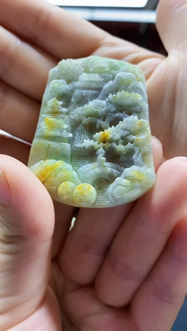 颈饰未镶嵌翡翠翡翠吊坠