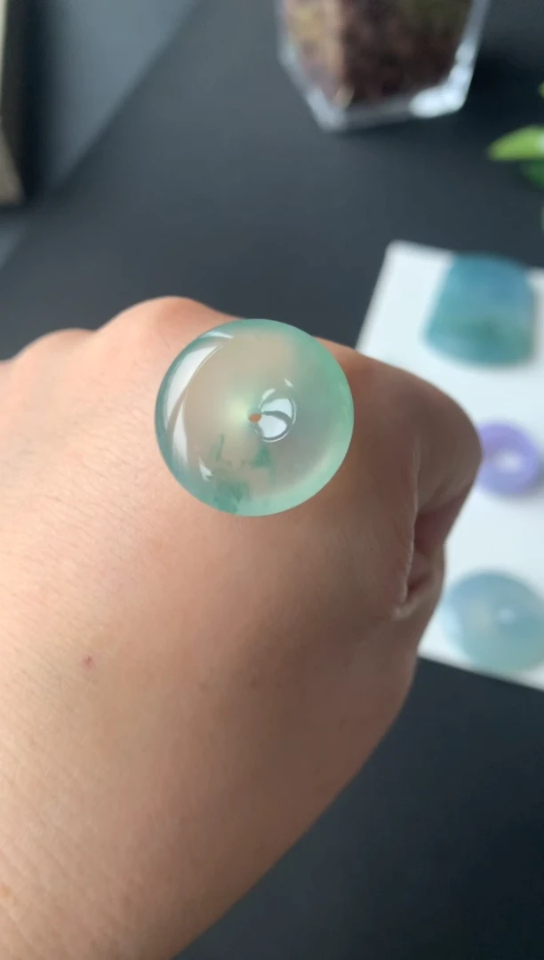 未镶嵌定制翡翠尺寸20.2*6.2