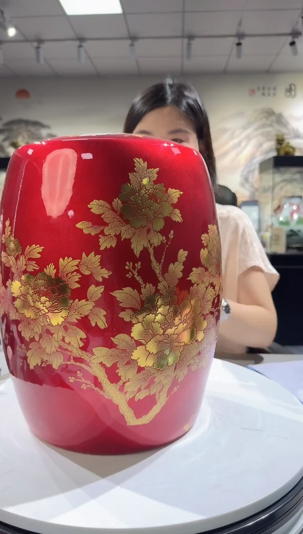 陶瓷盖子款景德镇其他摆件