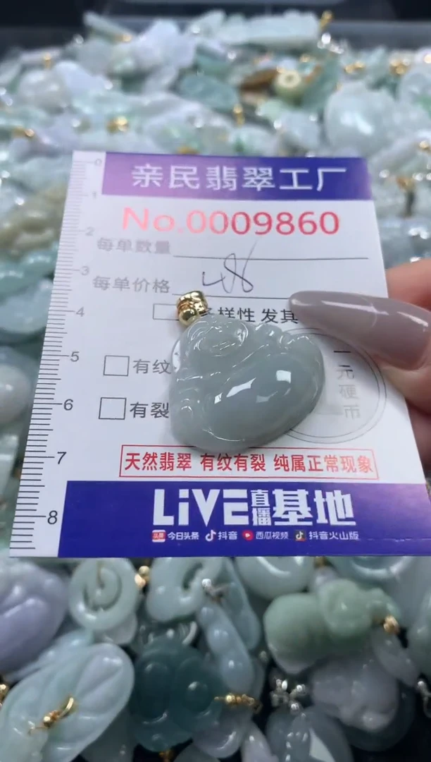 颈饰未镶嵌翡翠9861