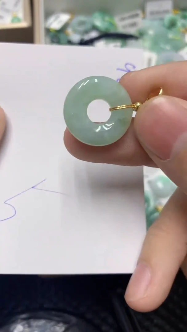 颈饰未镶嵌翡翠缅甸A货翡翠