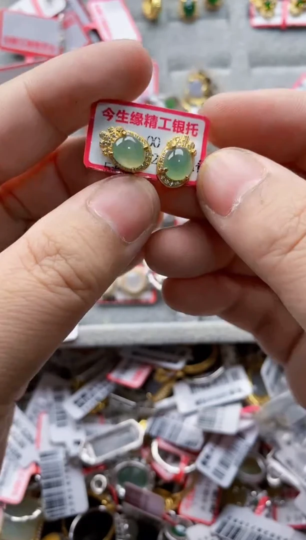 翡翠戒指银S925镶嵌11000000    6