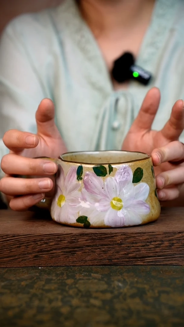 摆件泥垚手作 景德镇手工手绘器物