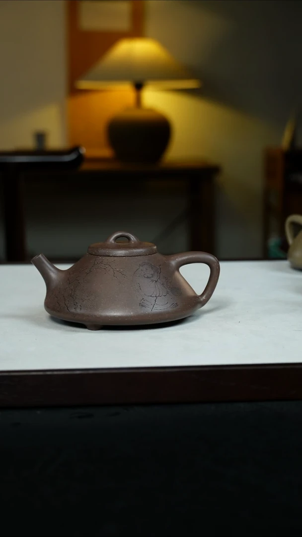 茶壶紫砂冷*全手工子冶石瓢230cc