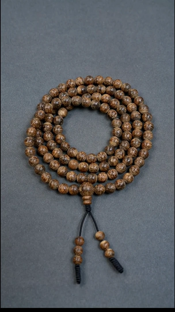 沉香沉香碎屑6mm文莱九九沉多圈14.85g